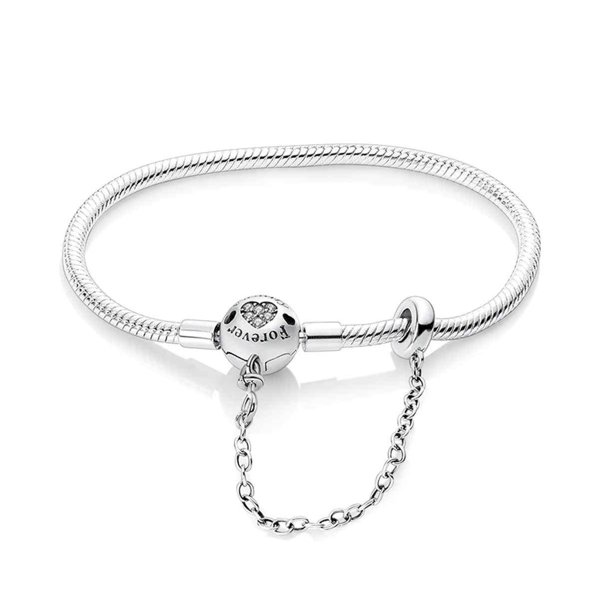 Pulsera en Plata Estilo Dijes