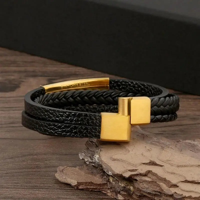 Pulsera Cuero Correas